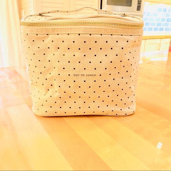 {Kate Spade} Zip Polkadot Makeup Bag NWOT - Picture 16 of 16